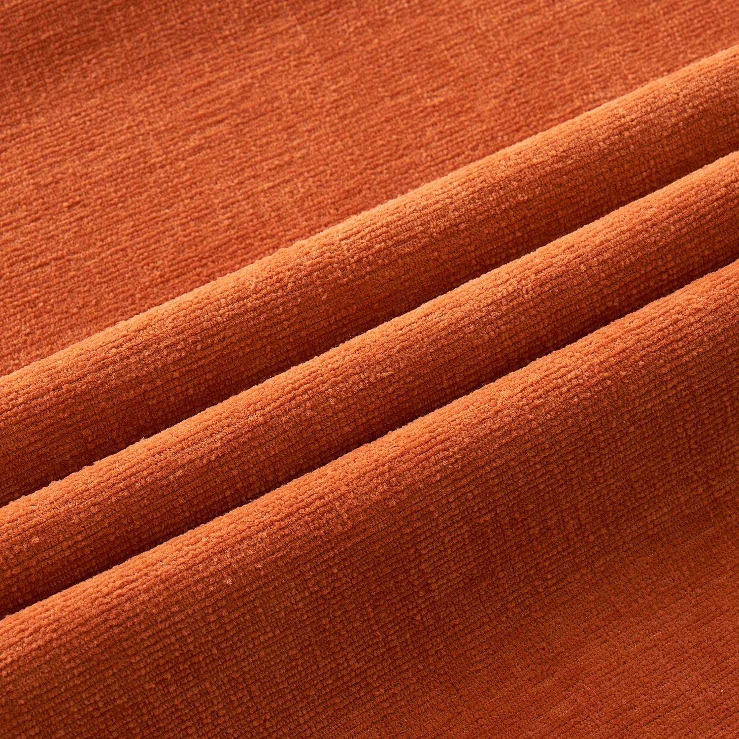 Miulee Orange Couch Pillow Covers 12X20 Inch, Set Of 2 Soft Chenille Decorative Lumbar Throw Pillow Covers Farmhouse For Sofa Living Room Bed