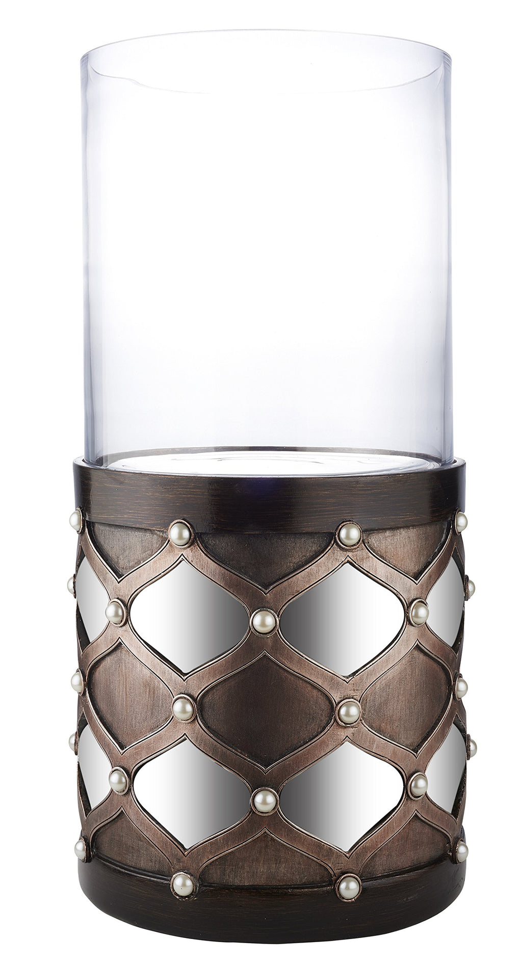 Ok Lighting Arabesque Floor Candleholder, 22" H