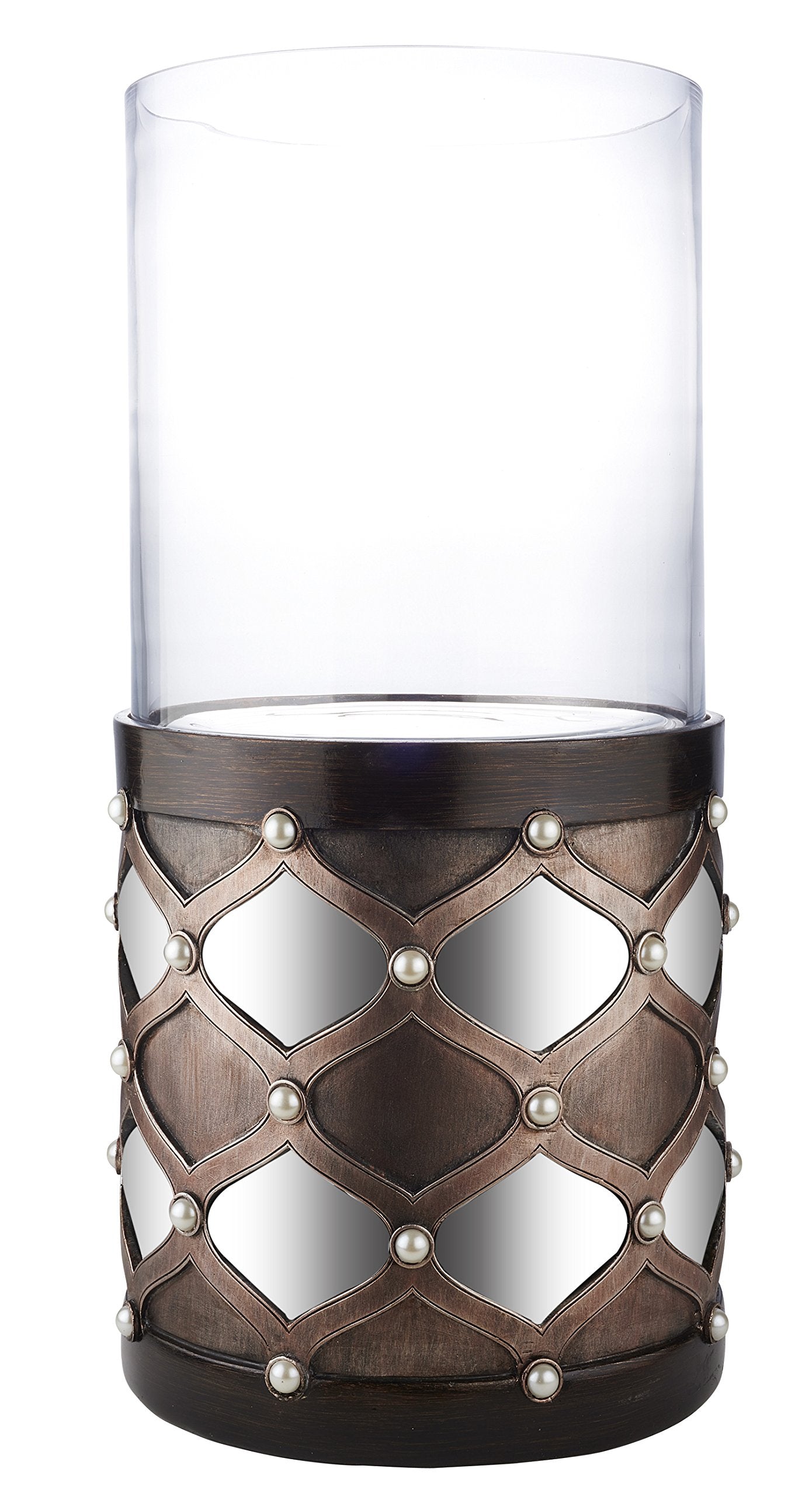Ok Lighting Arabesque Floor Candleholder, 22" H