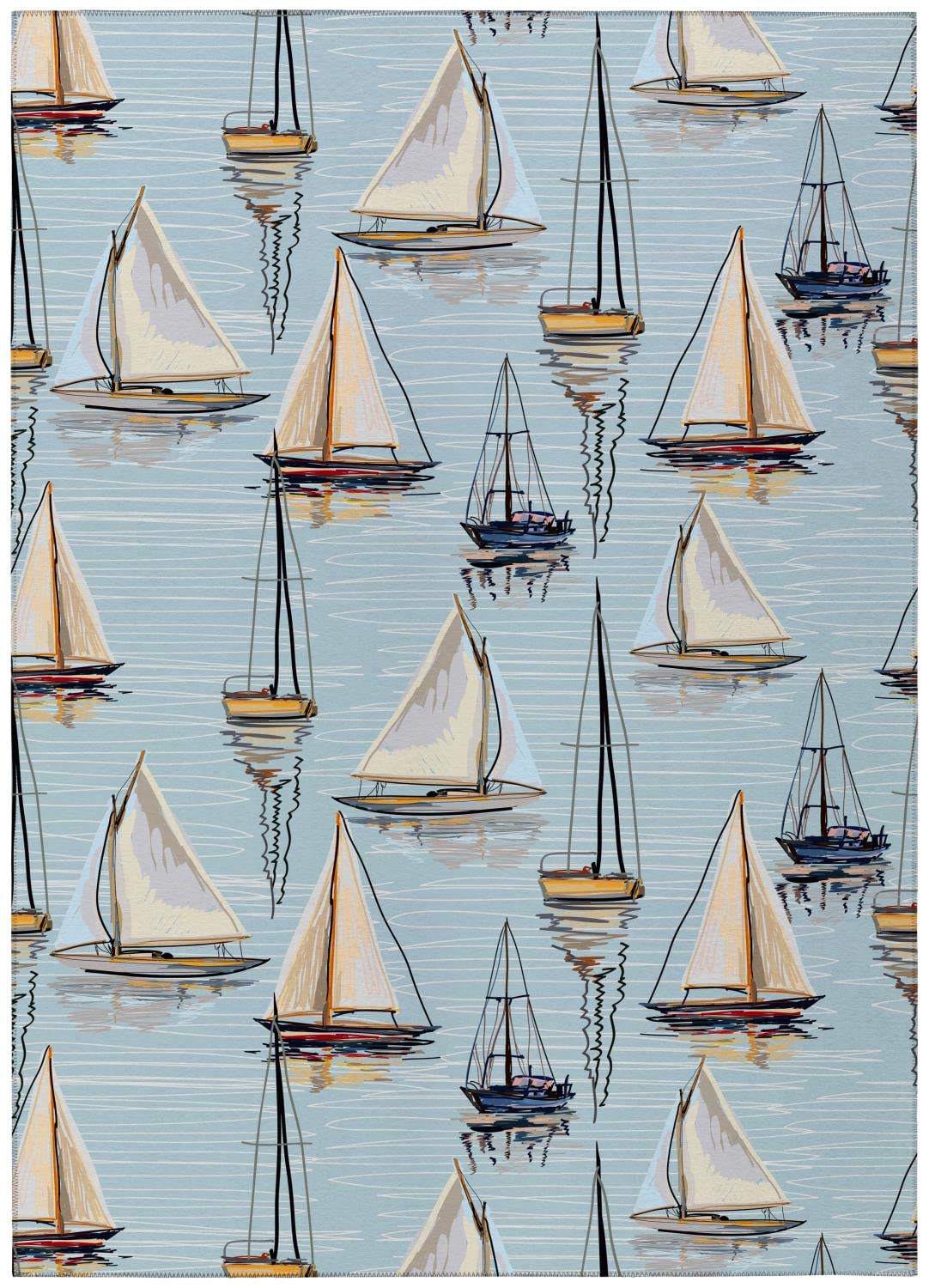 Dalyn Indoor Outdoor Harbor Ha8 Teal Washable 5' X 7'6" Rug Ha8Te5X8