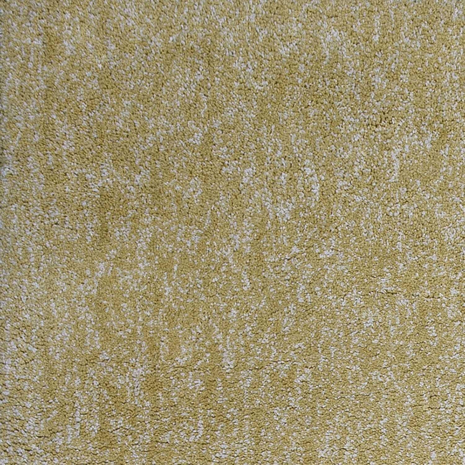 HomeRoots Decor 7'6' X 9'6' Polyester Yellow Heather Area Rug
