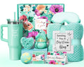 Birthday Gifts for Women Self Care Gifts Get Well Soon Gifts Package Ocean Relaxing Spa Gift Anniversary Gift Basket Kit with Fl