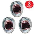 Shark Toilet Topper Peel N Place Pack Of 3