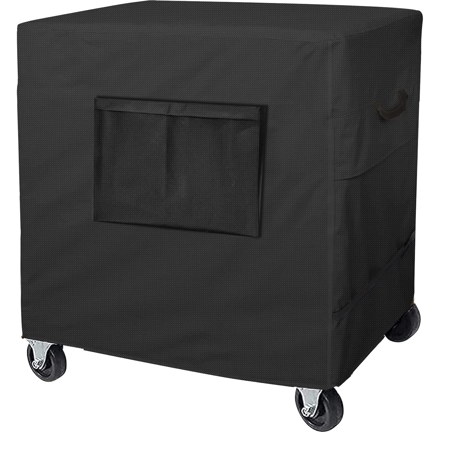 Siruiton Patio Cooler Cart Cover, Fits For Most 80 Quart Rolling Cooler Cart Cover, Waterproof Patio Ice Chest Protective Covers