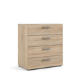 Austin 4 Drawer Chest, Oak Structure