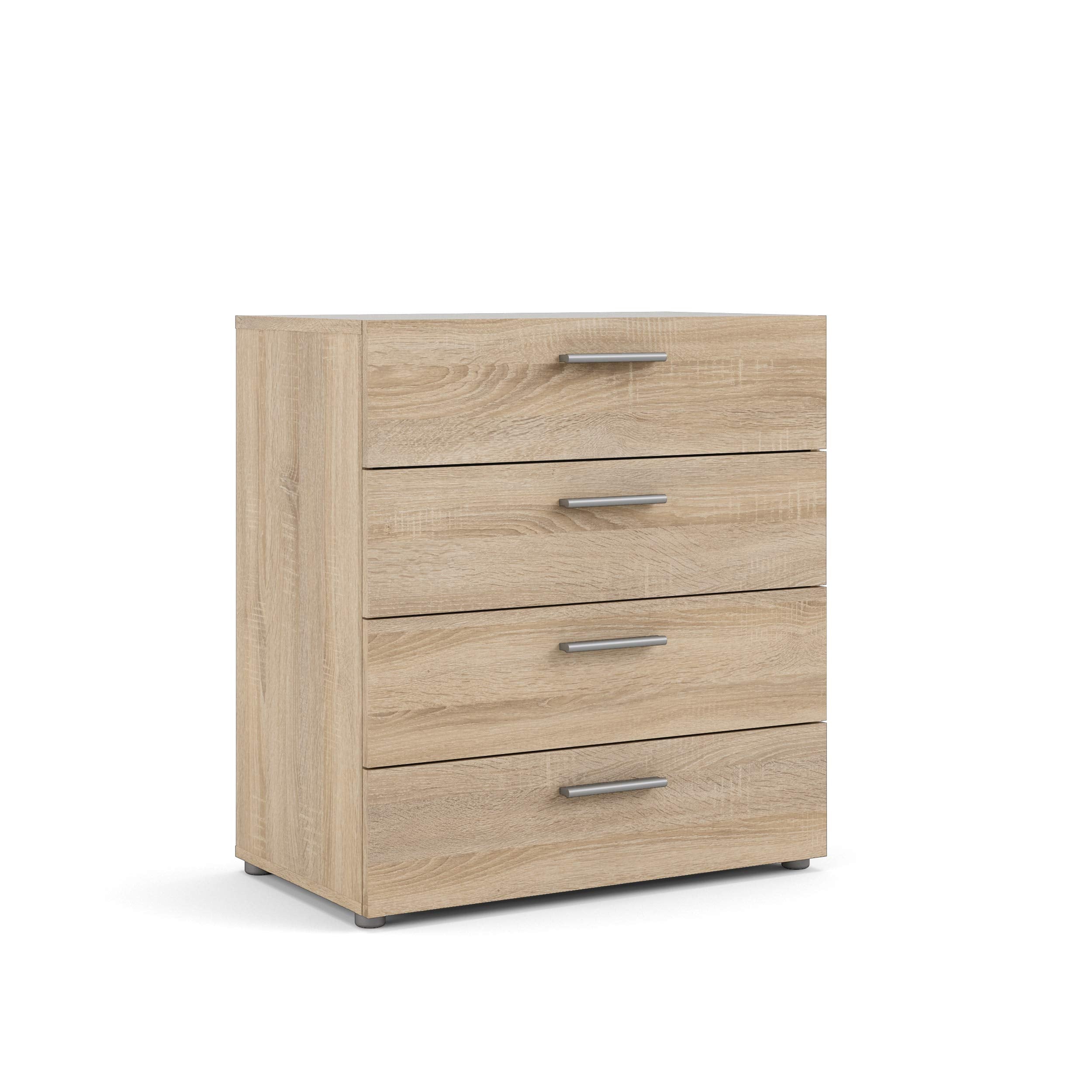 Austin 4 Drawer Chest, Oak Structure