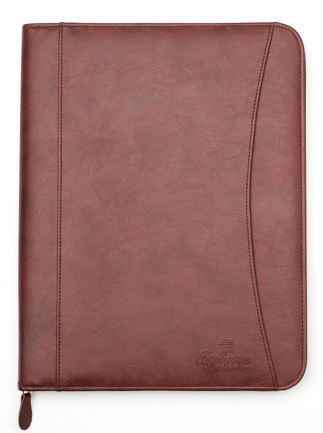 Executive Office Solutions Professional Business Padfolio Portfolio Briefcase Style Organizer Folder & Notepad Synthetic Leather