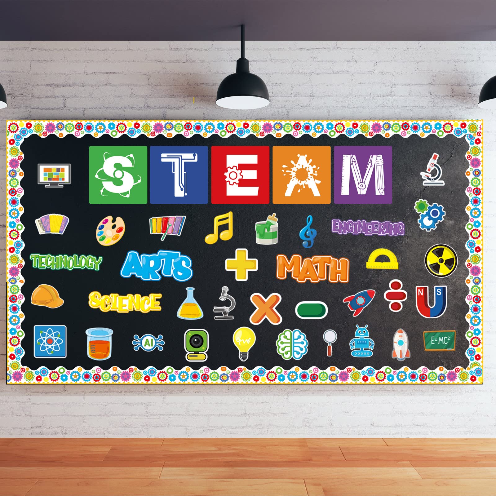 Steam Bulletin Board Decorations Staem Science Bulletin Board Welcome Cutouts Classroom Decor School Holiday Bulletin Board Deco