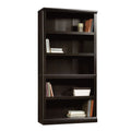 Sauder Miscellaneous Storage 5 Bookcase/Book Shelf, L: 35.28 x W: 13.23 x H: 69.76, Estate Black