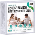 Utopia Bedding Premium Waterproof Mattress Protector King Size, Viscose Made From Bamboo Mattress Cover, Breathable, Fitted Styl