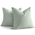 Cocoploceus 26X26 Pillow Covers Boho Euro Shams Set Of 2 Decorative Throw Pillow Covers Cotton Large Square Pillowcase For Couch