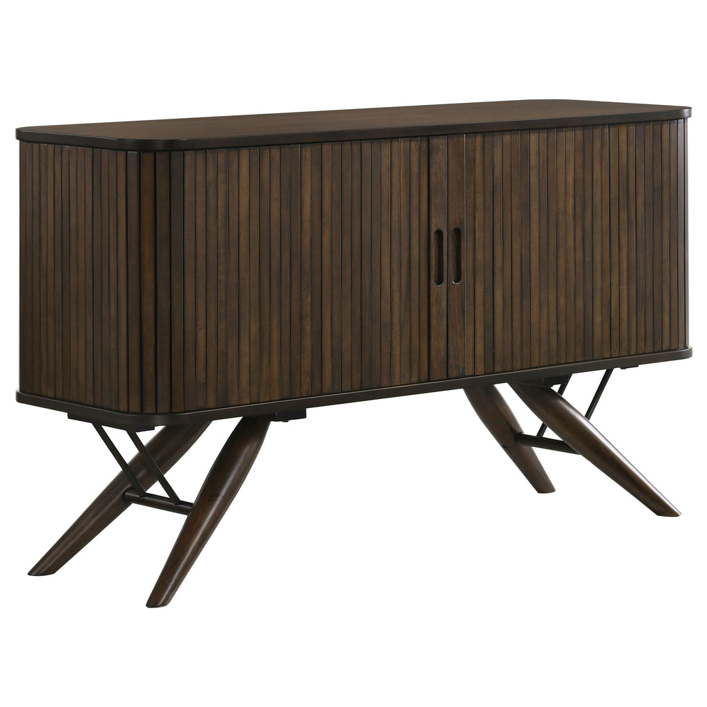 Coaster Home Furnishings Wes 2-Door Rectangular Server Dark Walnut