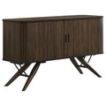 Coaster Home Furnishings Wes 2-Door Rectangular Server Dark Walnut