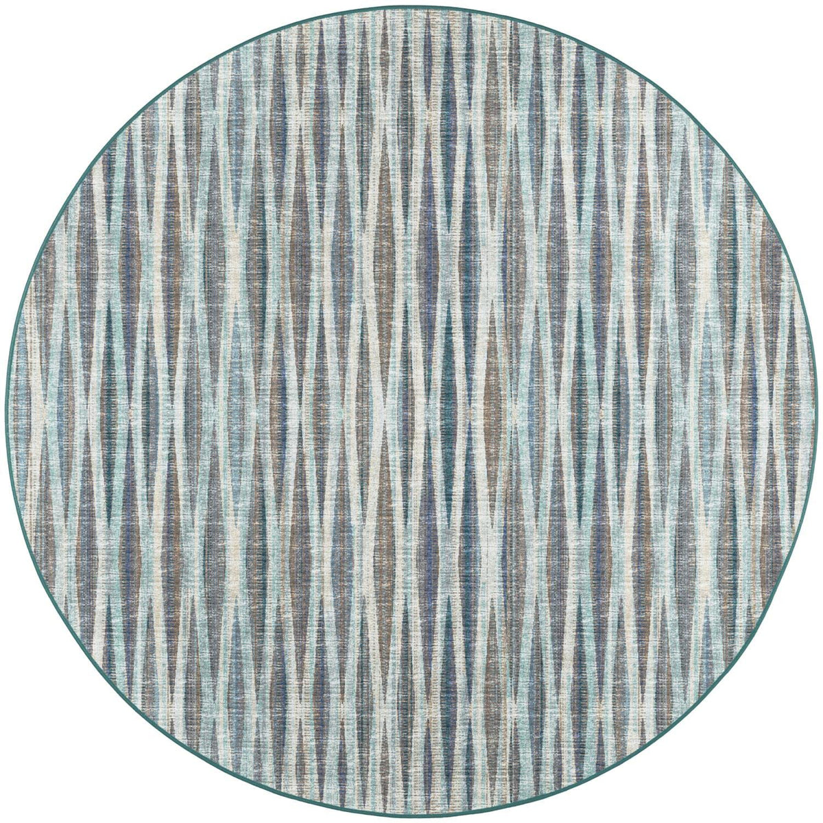 Dalyn Amador Aa1 Mist 4' X 4' Round Rug Aa1Mt4Ro