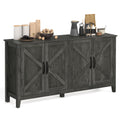 VASAGLE LIRY Collection - Storage Cabinet, Buffet Cabinet, Sideboard, Credenza, with Adjustable Shelves, for Living Room, Entryw