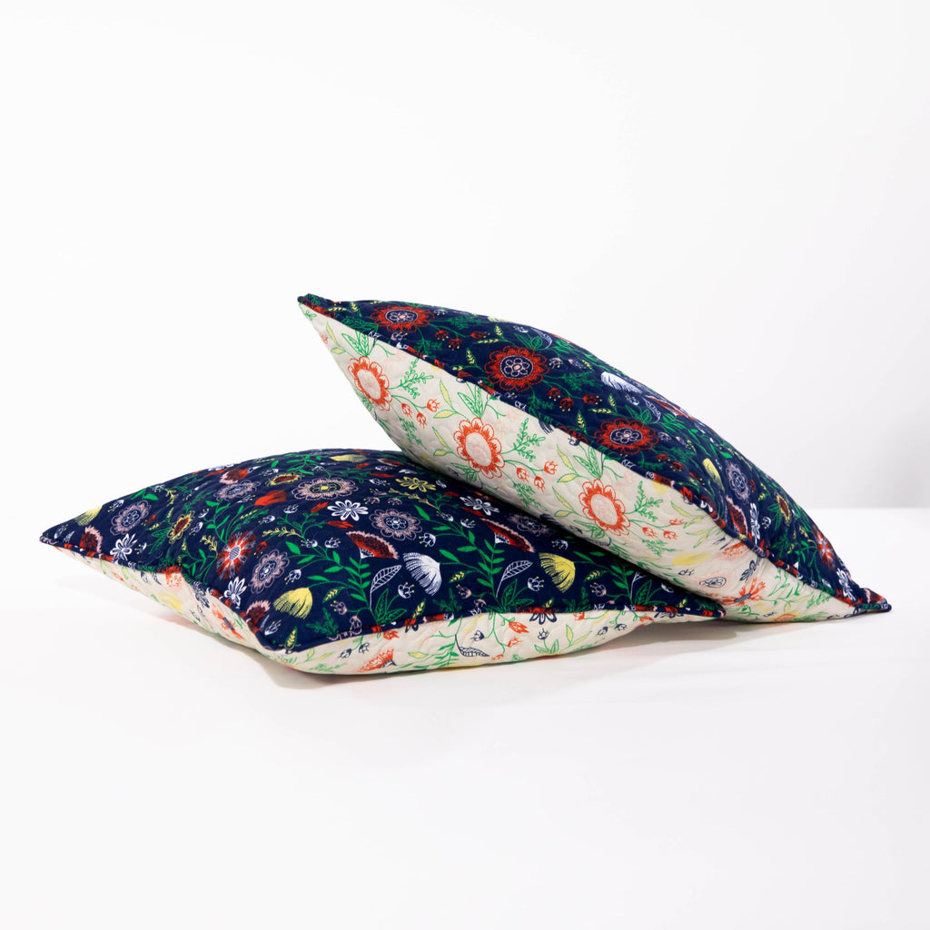 Southshore Fine Living, Inc. Boho Pillow Covers Standard Size 20'X26', Quilted Pillow Shams Queen Size Set Of 2, Fits Queen Or