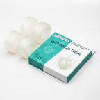 Wrap Buddies Adhesive Tape Rolls - Clear Tape For Wrap Buddies Wrapping Paper Clamps, Satin Finish Tape For Gift Wrapping, Tape