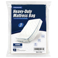 PROMORE King Size Mattress Bag for Moving and Storage - 5 Mil Heavy Duty, Plastic Waterproof Mattress Cover, Reusable, Tearproof