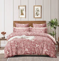 Homewards Pink Garden Mesh Double Bed Comforter Size 216X230Cm