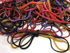 Rubber Bands, Size 117B (7' X 1/8') Colorful Natural Rubber Band, 117 Heavy Duty Elastic Office Supplies Rubber Bands For Offi