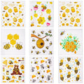Newwiee 9 Pcs Swedish Kitchen Dishcloths Swedish Dish Towel Kitchen Washcloths Reusable Absorbent Towels Cleaning Dish Cloths fo