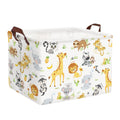 Clastyle Rectangular Baby Storage Basket Large Collapsible Kid Toy Bin Nursery Classroom Books Shelf Basket Shower Towel Gift Ba