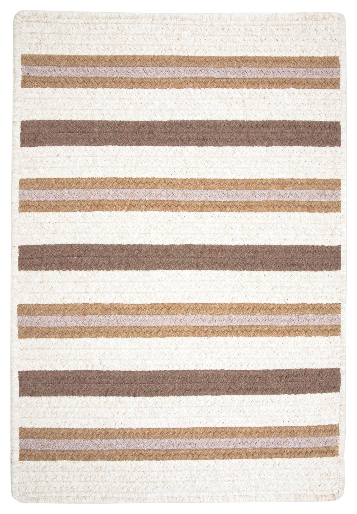 Allure Polypropylene Braided Rug, 2-Feet By 3-Feet, Haystack