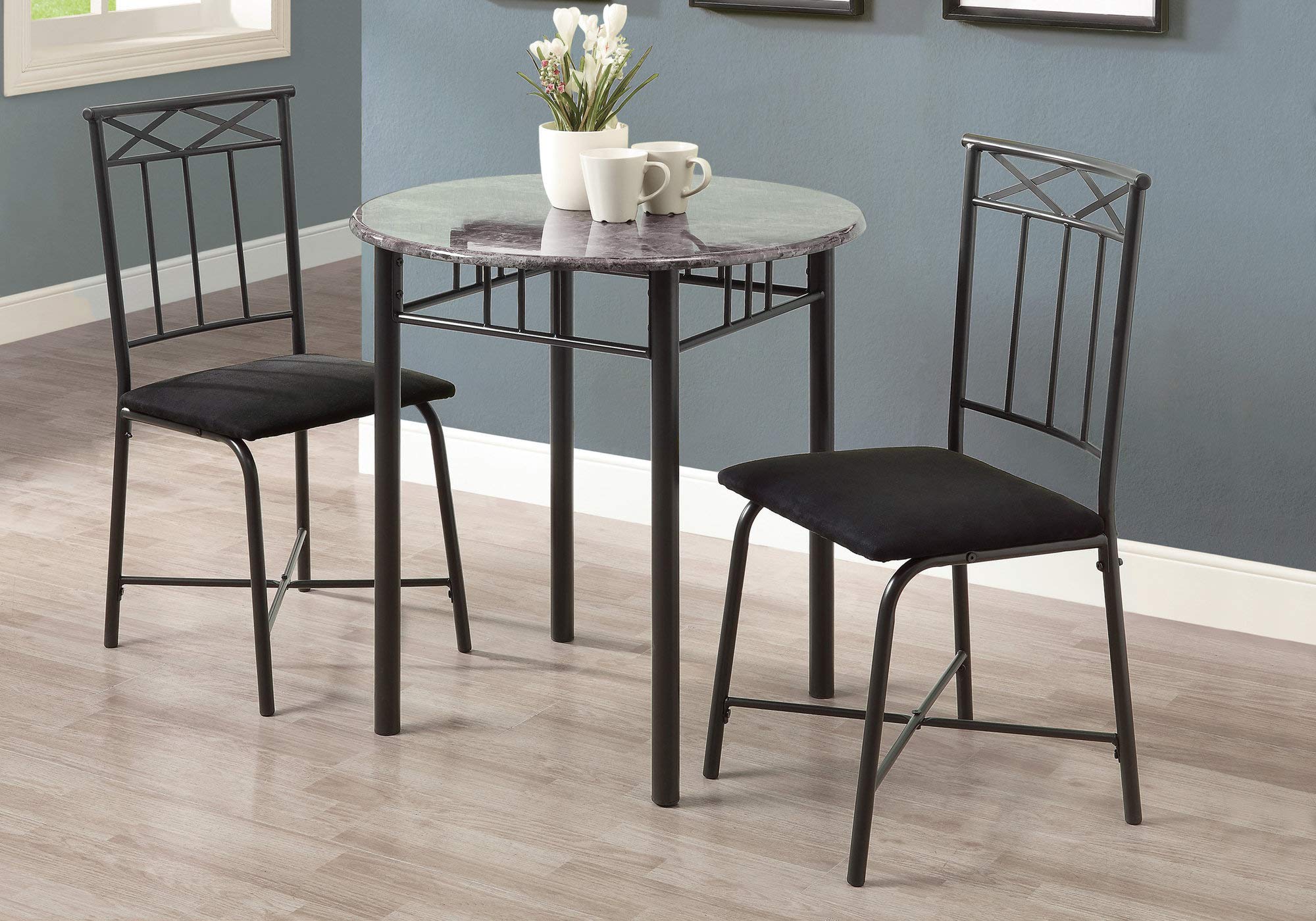 Monarch Specialties I 3-Piece Bistro Set - Thumbnail 2