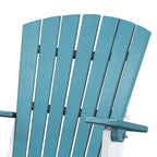 American Furniture Classics 519ARW Adirondack Chair, Aruba Blue and White