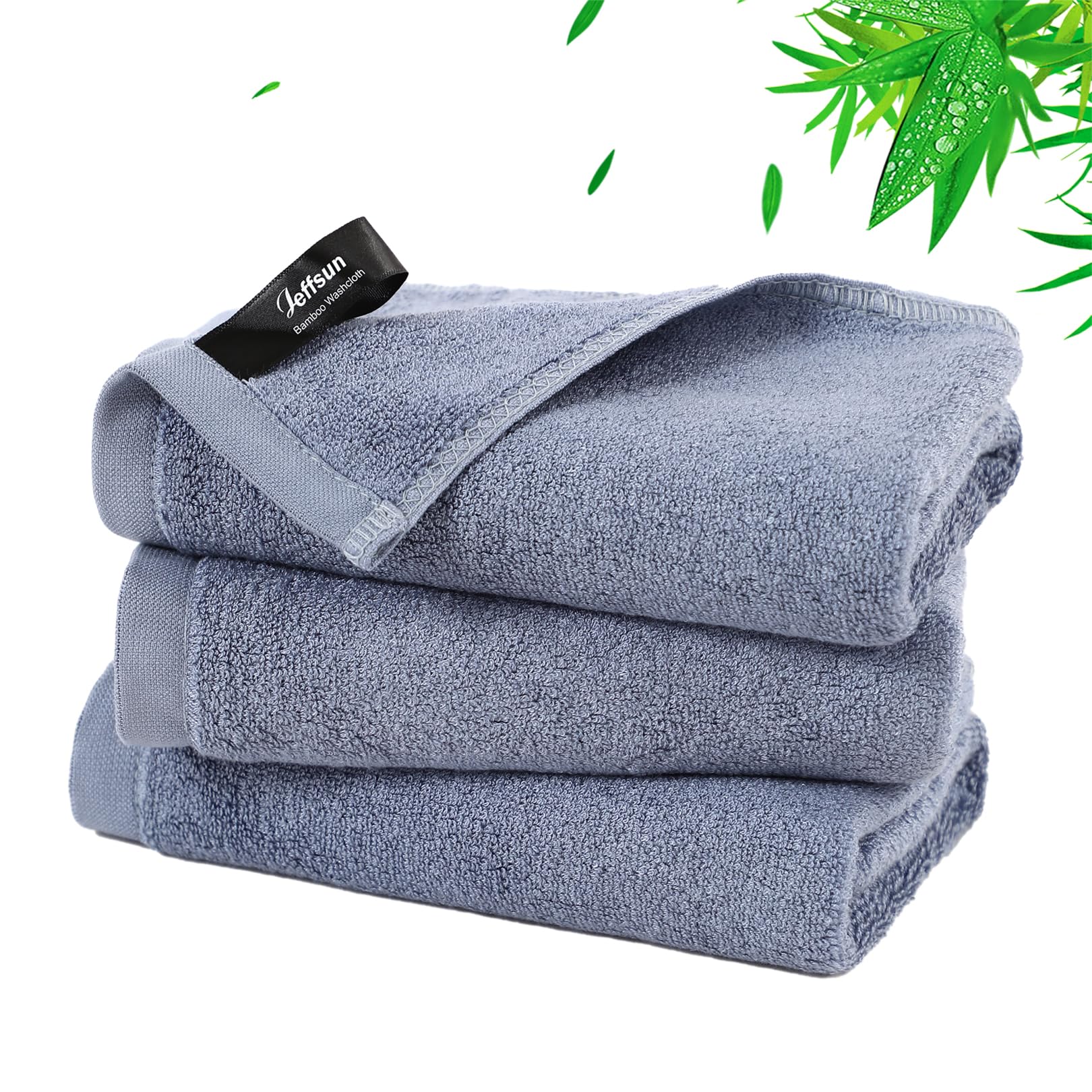 Reusable Makeup Remover Towels, 13x13 inch Extra Large Wash Cloths for Face and Body, Super Soft and Gentle Face Towel on Sensit