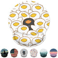 Ergonomic Mouse Pad With Wrist Support,Black And White Duck Mouse Pad With Wrist Rest,Relieve Wrist Pain Mousepad Non-Slip Rubbe