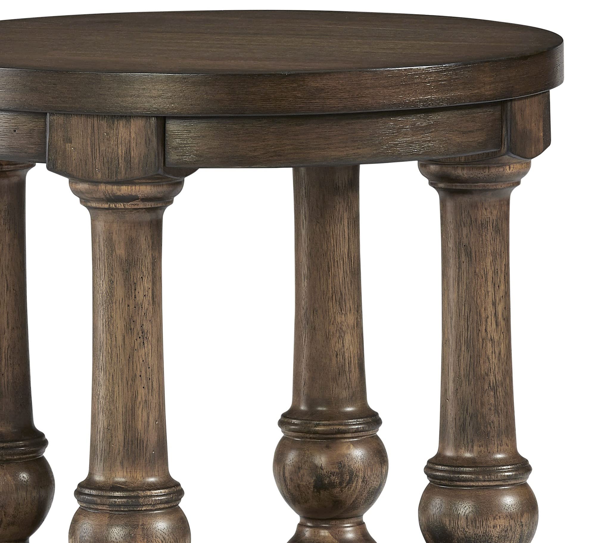 Progressive Furniture Wynton Round End Table, Cognac
