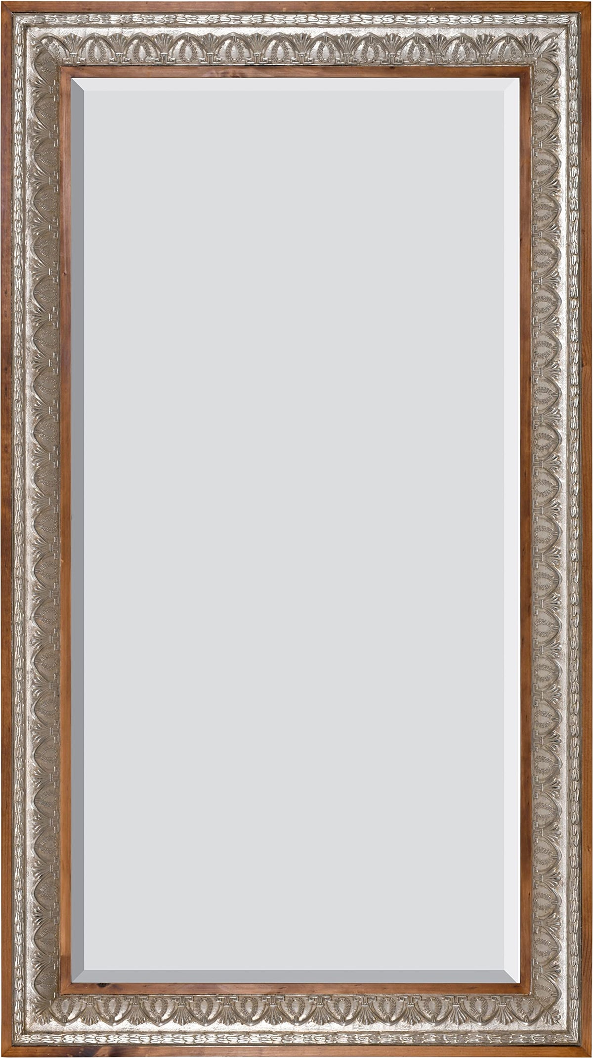 Afd Home Silverton Traditional Wall Mounted Mirror 36X72