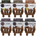 Gourmet - Backflow Incense Cones For Waterfall - Scented Inscents-Cones - Cinnamon, Vanilla, Coffee, Chocolate, Clove, Ginger -