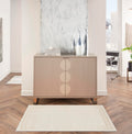 Nourison Essentials Indoor/Outdoor Ivory Gold 2 x 4 Area Rug, Easy Clean, Non Shedding, Bed Room, Living Room, Dining Room, Ki