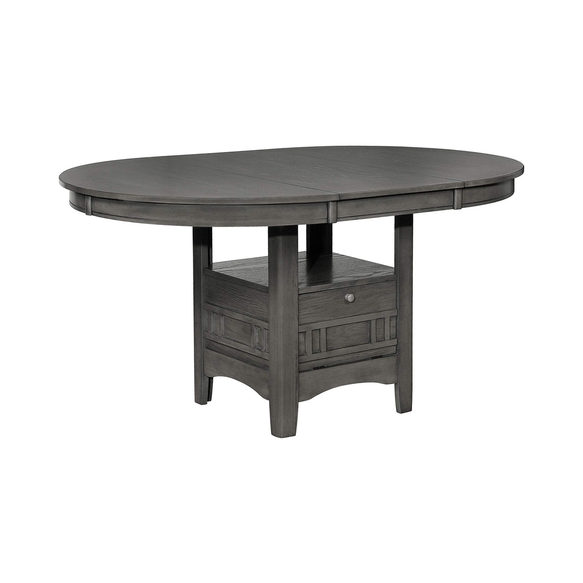 Coaster Furniture LAVON Storage Medium Grey Dining Table 108211