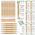 Yeaqee 36 Sets Employee Appreciation Gifts Bulk Thank You Gift Office Bamboo Pen With Inspirational Cards Back To School For Tea