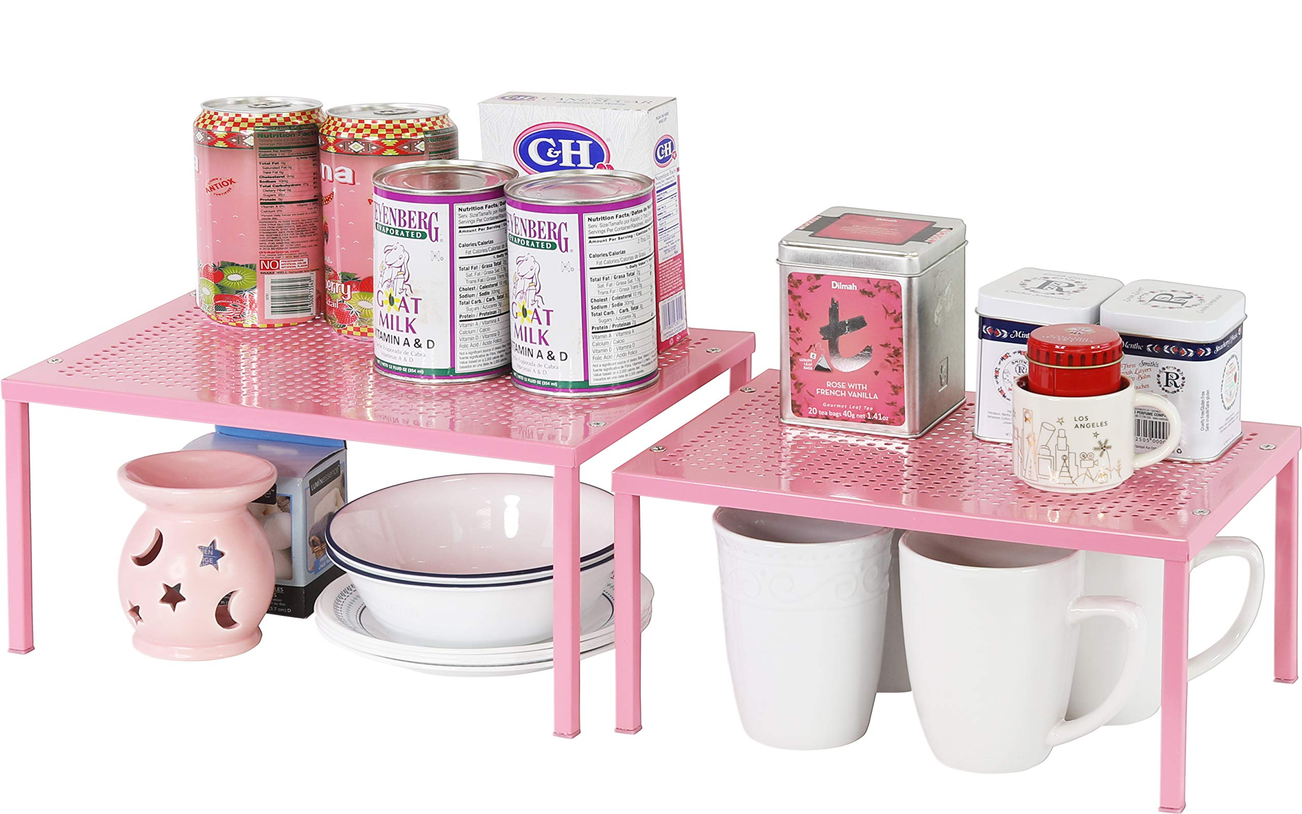 SimpleHouseware Kitchen Cabinet and Counter Shelf Organizer