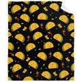 Atthadassi Cute Taco Tuesday Party Blanket Super Soft Flannel Blankets For Bed Sofa Living Room Bed Throw For Boy Girls Kids Chi
