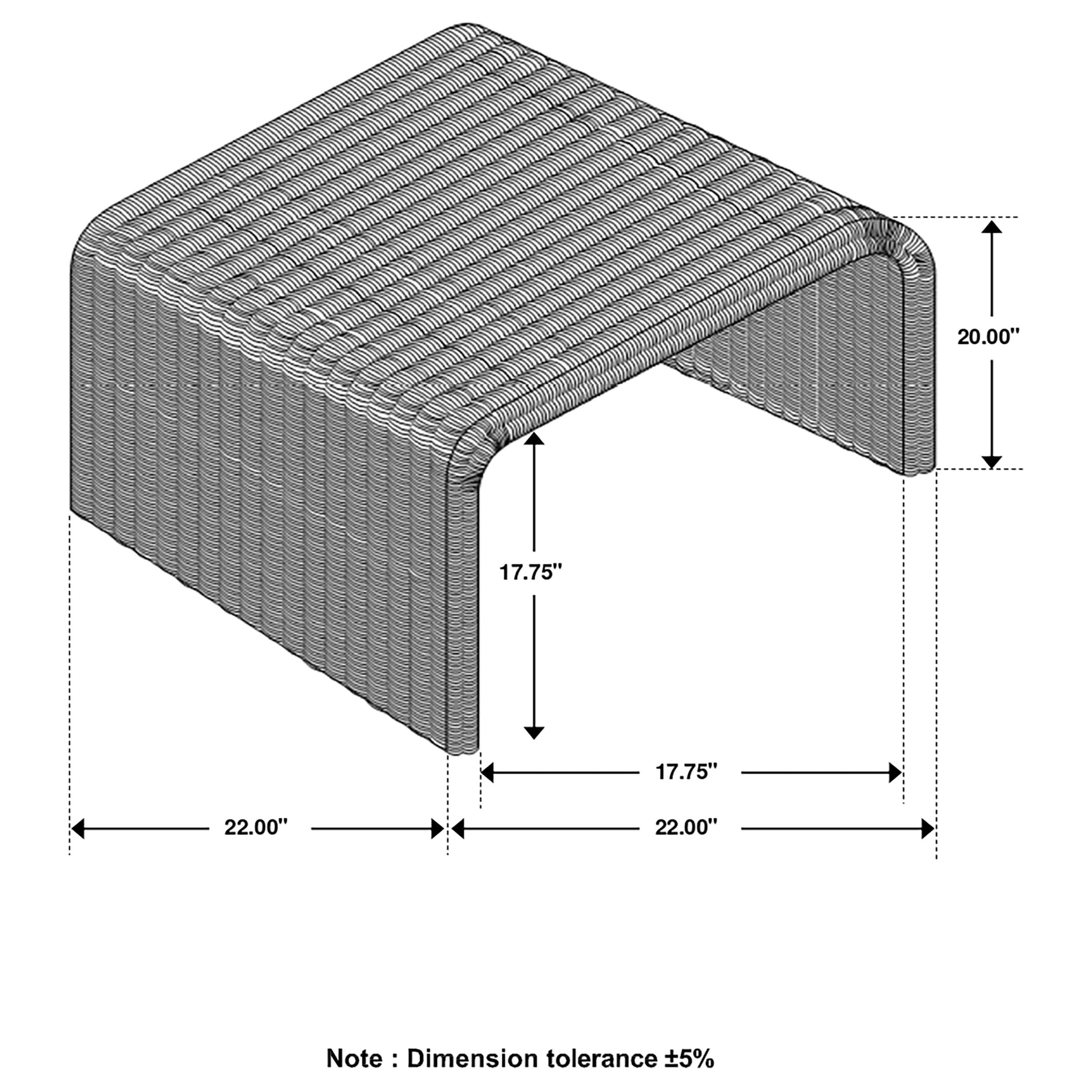 Coaster Home Furnishings Juanita Square Rattan End Table Natural