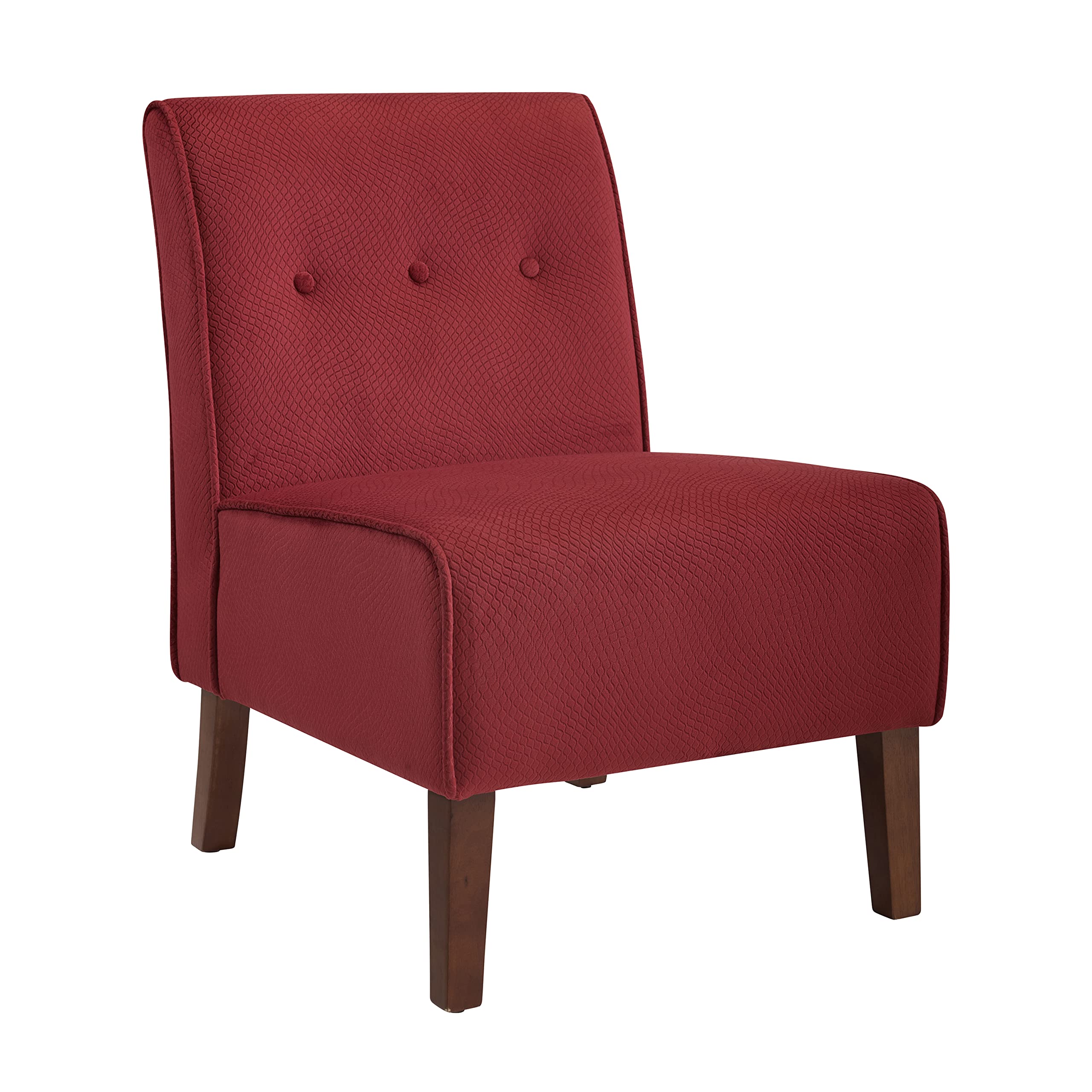 Linon Coco Accent Chair, Red