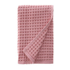 sea me at home Premium Hand Towel for Bathroom, 100% Cotton (Hand Towel, Powder Pink)