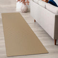 EARTHALL Boho Runner Rug 2x6 Ft Washable Runners for Hallways Cotton Rubber Backed Kitchen Runner Braided Indoor Floor Carpet Ru