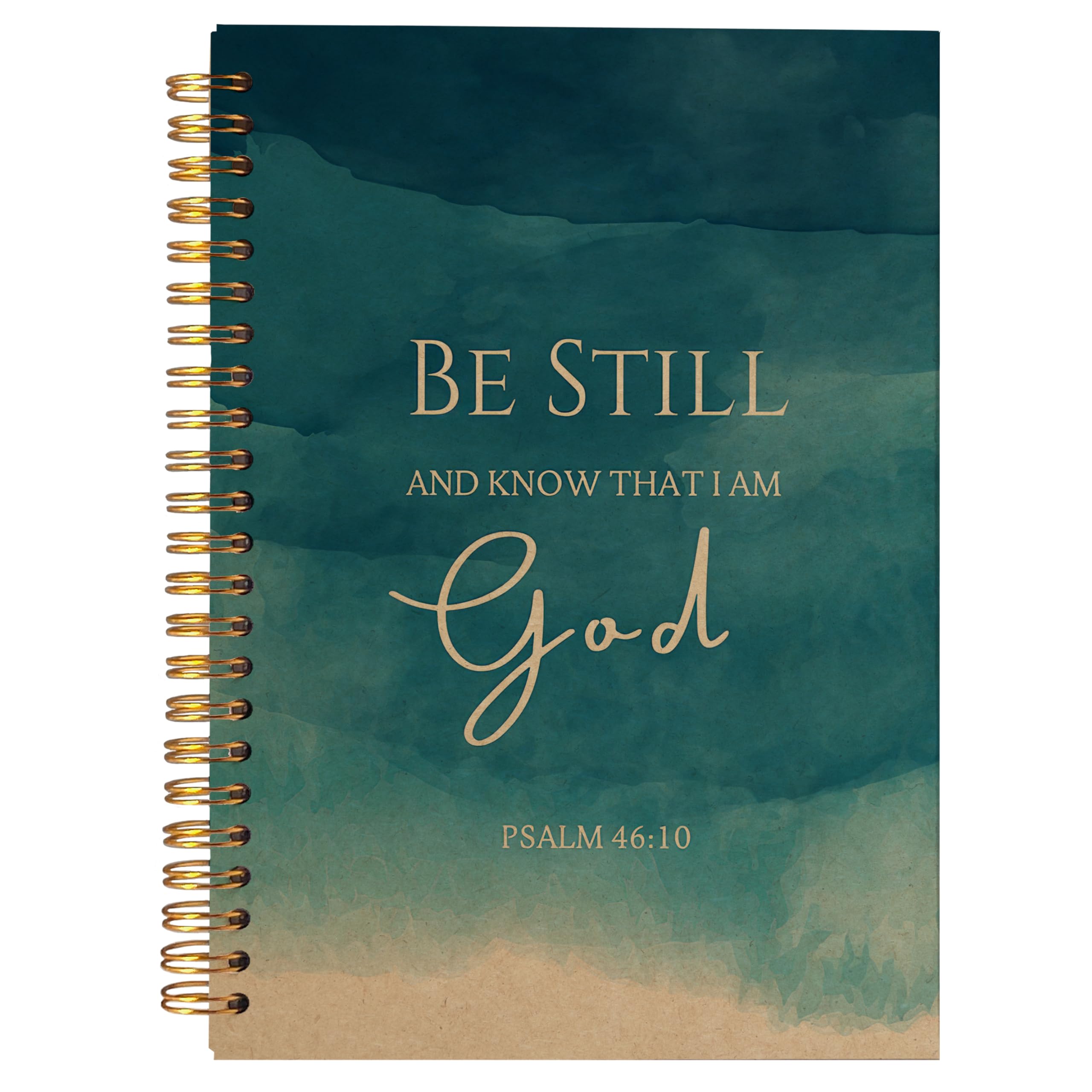 Be Still And Know That I Am God Christian Notebook Journal, Christian Gifts For Women, Bible Notebooks For Note Taking, Bible Jo