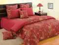 Swayam Single Size Ac Comforter | 225 Cm X 150 Cm | Maroon, 150 Gsm | Comes With Health Layer : Prevents Oozing Out Of Fibre