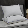Puredown Pillows Standard Size Set Of 2, Soft Polyester Fabric Bed Pillow For Sleeping, Goose Feather Down Pillows, Hotel Bed Pi