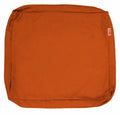 Qqbed 2 Pack Outdoor Patio Chair Pillow Seat Washable Cushion Covers 25'X25'X5' Size - Replacement Covers Only (25'X25'X5'