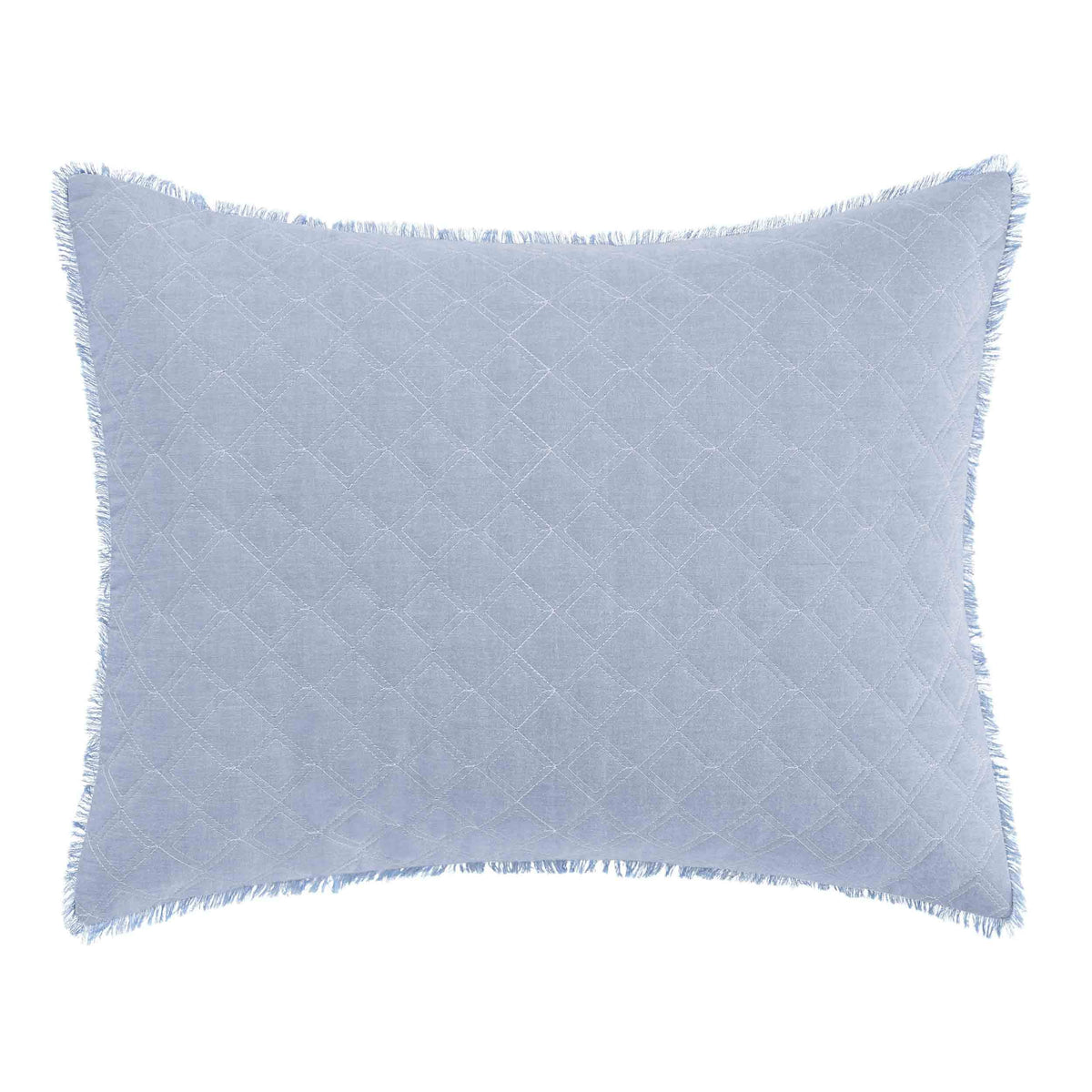 Laura Ashley Mila Throw Pillow, 16X20, Blue