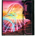 Trapper Keeper Binder, Retro Design, 1 Inch Binder Includes 2 Folders And Extra Pocket, Metal Rings And Spring Clip, Secure Stor