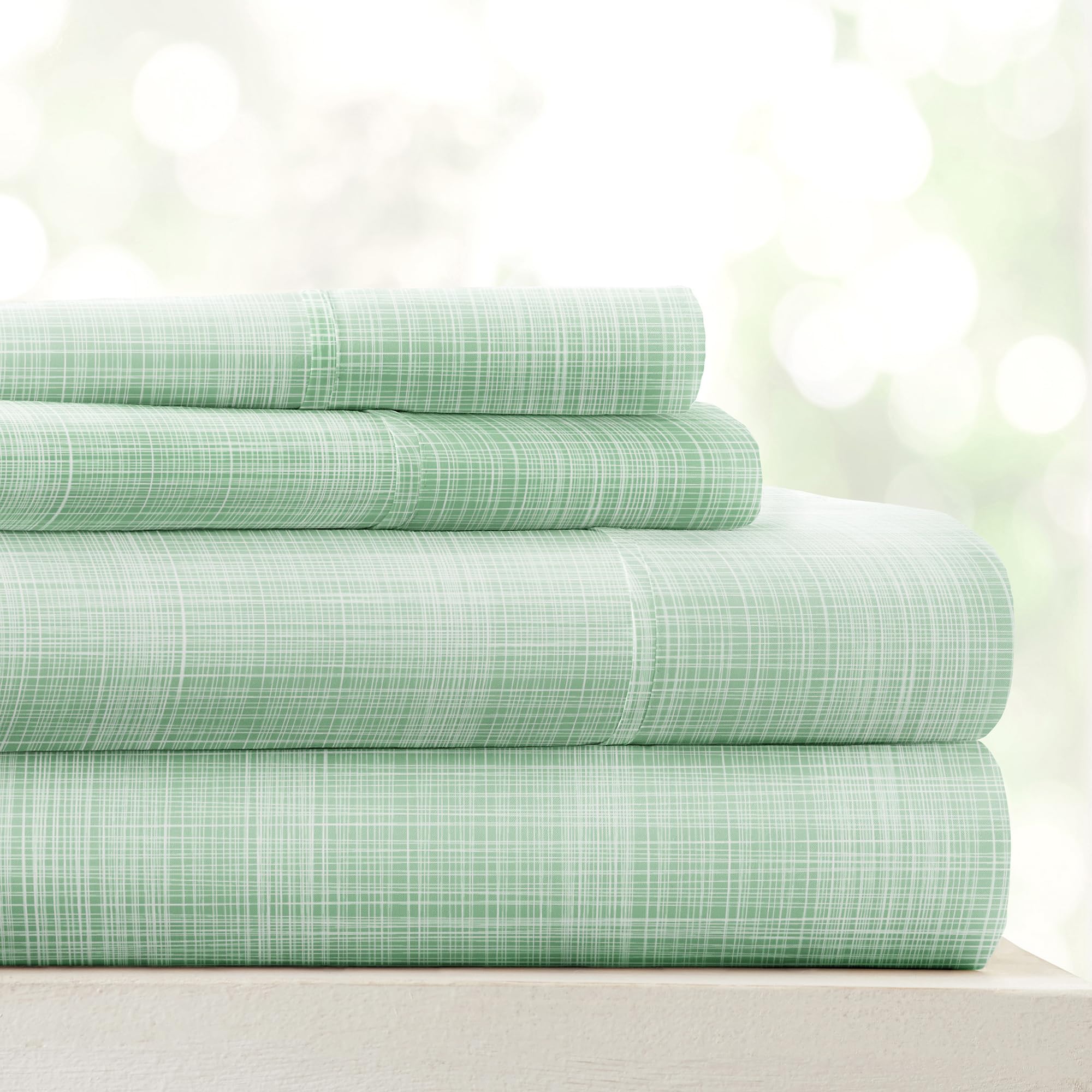 Linen Market 4 Piece King Bedding Sheet Set (Forest Thatch) - Sleep Better Than Ever With These Ultra-Soft & Cooling Bed Sheets